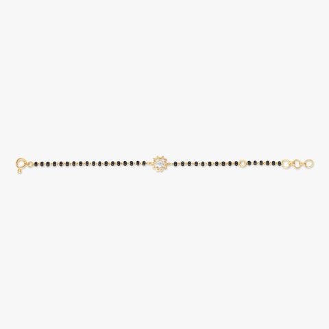 Sparkling Blossom Diamond Bracelet for Kids