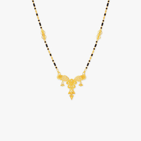 Floral Scroll Mangalsutra