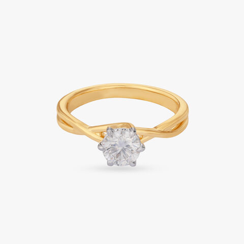 Infinite Embrace Solitaire Ring