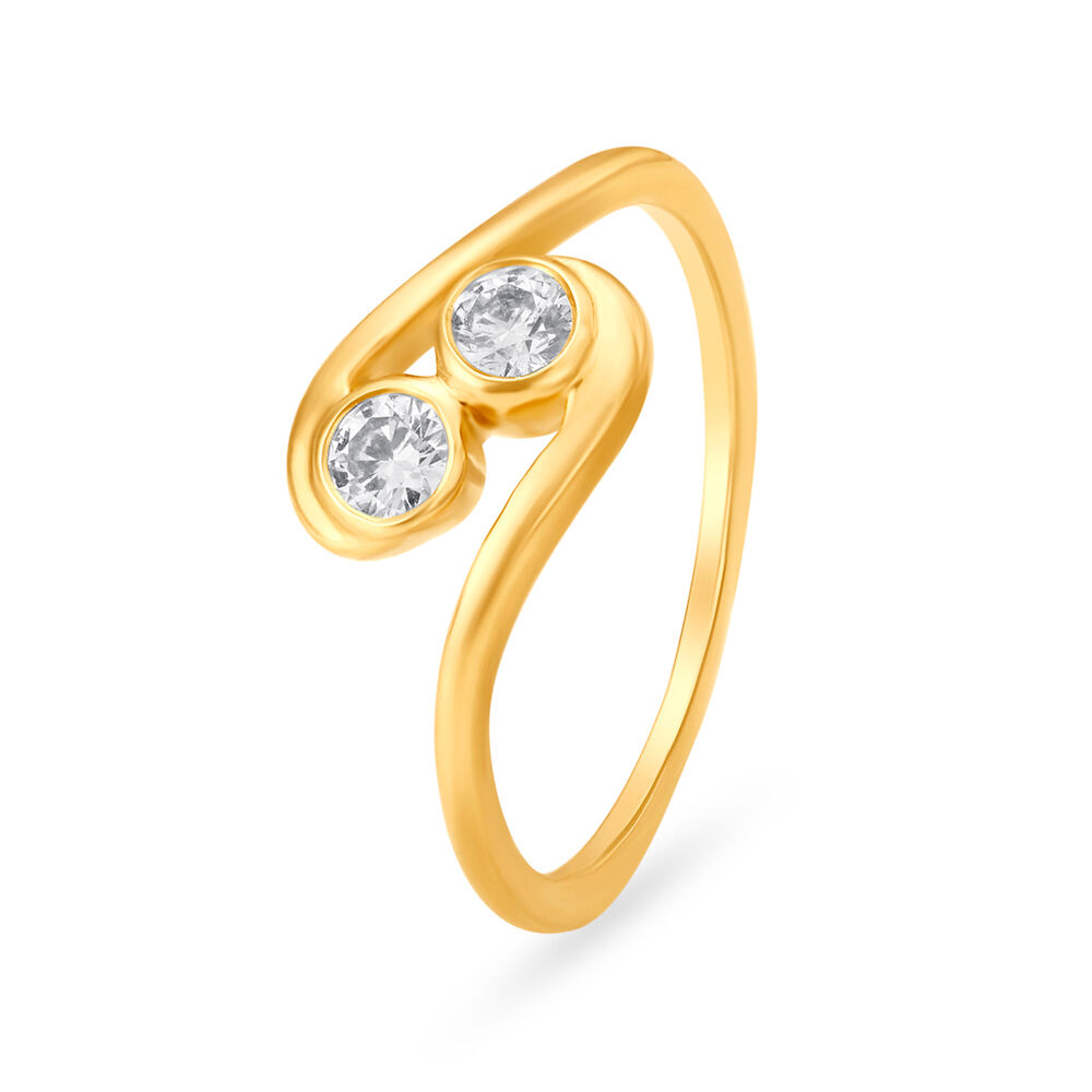 18 carat outlet gold ring tanishq
