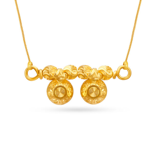 Captivating Traditional Intricate Mangalsutra Pendant,,hi-res image number null