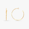Chic and Trendy Weekend Hoop Earrings,,hi-res image number null