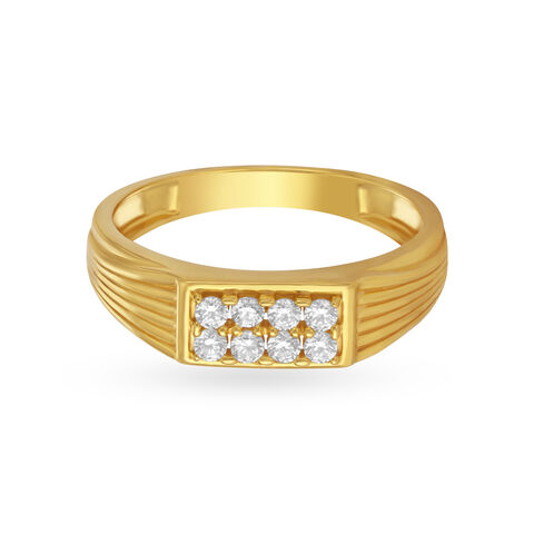 Stylish Gold Men's Gold Finger Ring