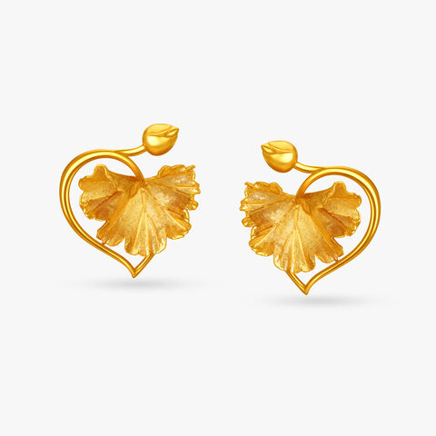 Tawny Tendrils Stud Earrings
