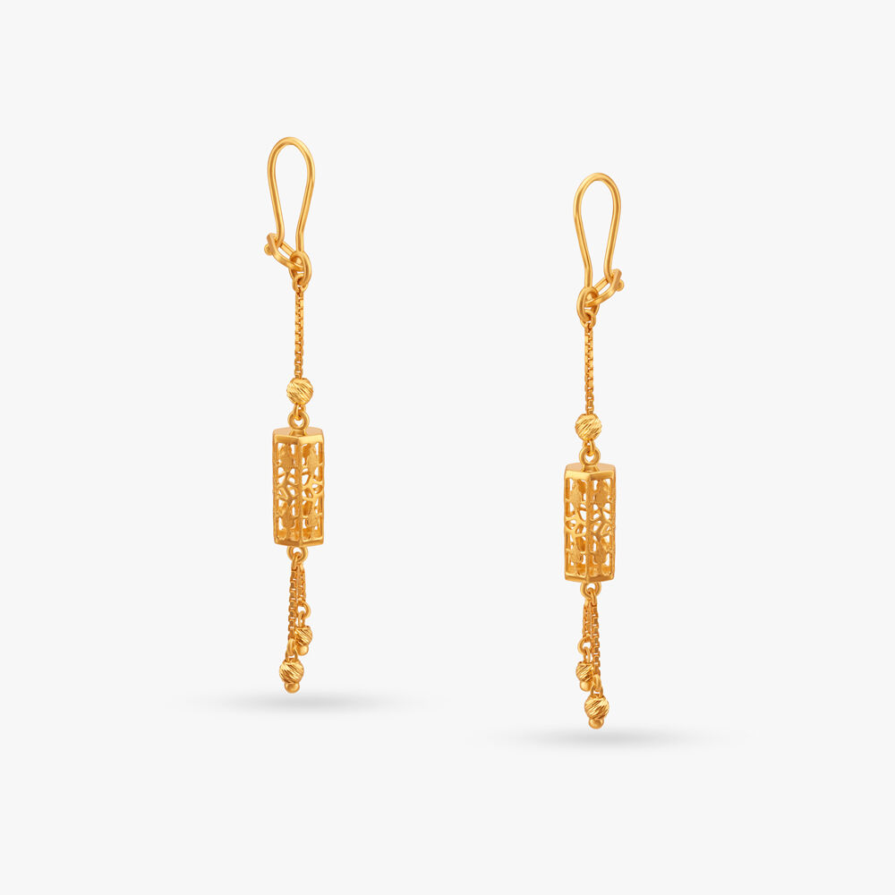 Latest Gold Big Earrings Collection with weight and Price/#tanishq/tanishq  jewellery #vadodara/deeya | Big earrings, Tanishq jewellery, Earrings  collection