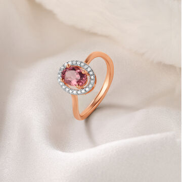 Tickle Pink Diamond Ring