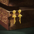Floral Opulence Jhumkas,,hi-res image number null