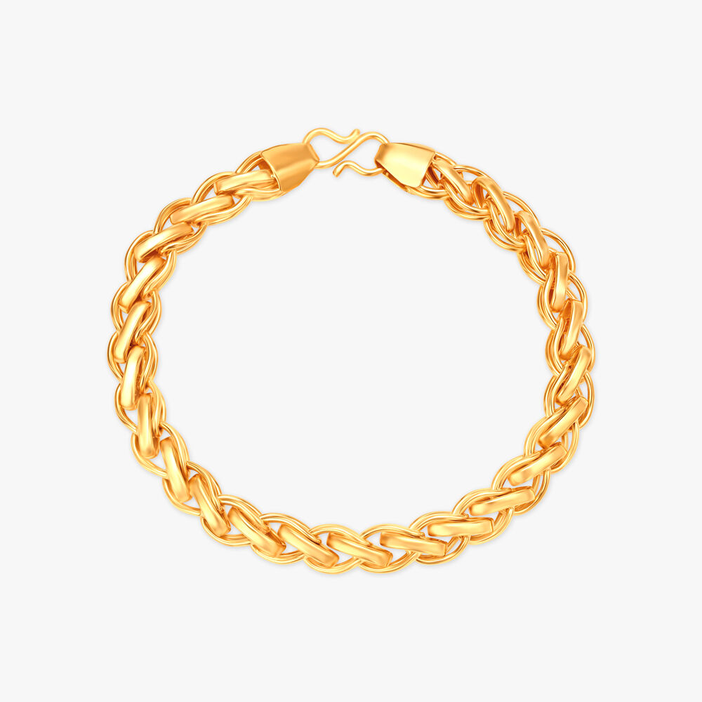 5mm 14k Gold Polished Fancy Bracelet 7.5 Inch Jewelry Gifts for Women - 5.6  Grams - Walmart.com