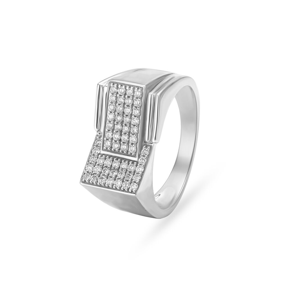 Silver ring clearance for men tanishq