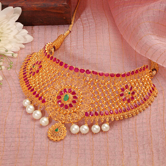 Exquisite Mesh Choker Necklace