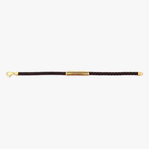 Urban Edge Gold Bracelet for Men