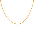 Sleek Gold Foxtail Chain,,hi-res image number null
