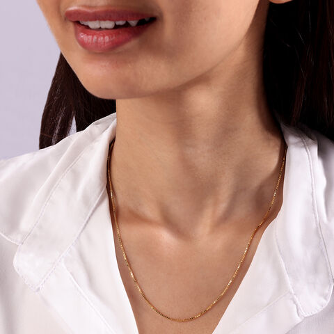 Sleek  14KT Yellow Gold Chain