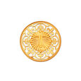 Goddess Lakshmi Motif 22 Karat Gold Coin,,hi-res image number null