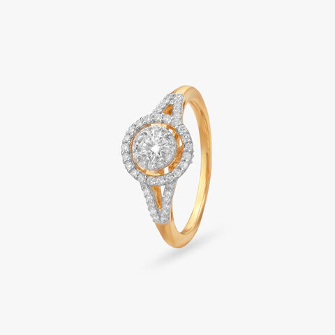 Celestial Crown Diamond Finger Ring