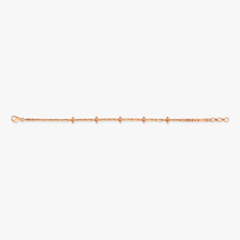 Radiant Lattice Gold Bracelet