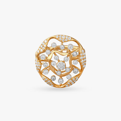 Eternal Bloom Diamond Finger Ring