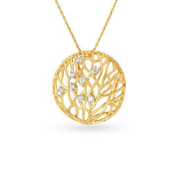 18KT Friends of Bride Yellow Gold and Diamond pendant