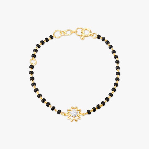 Sparkling Blossom Diamond Bracelet for Kids