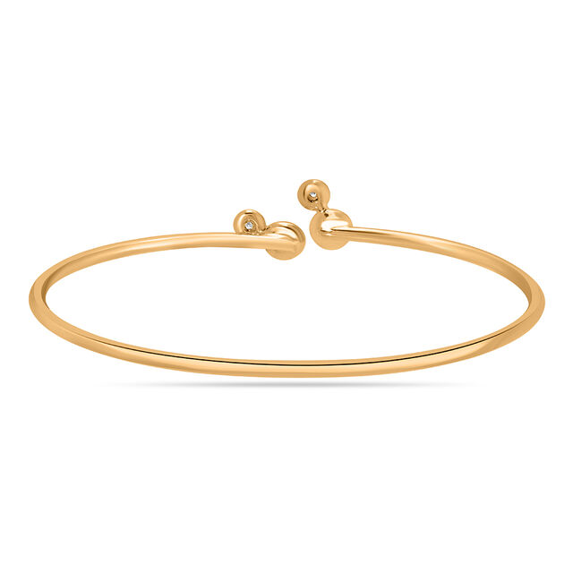Mamma Mia 14 KT Yellow Gold Bubble it Up!  Bangle,,hi-res image number null