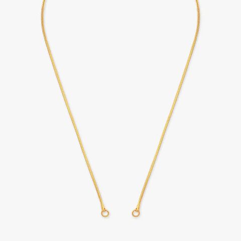 Power Edge Gold Chain for Men