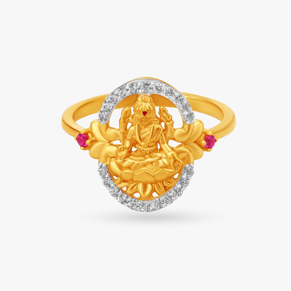 Latest lakshmi devi ring models online