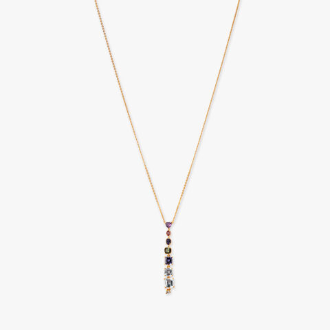Celestial Cascade Pendant and Chain