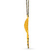 Traditional MS Pendant with Double Hook and Black Beads,,hi-res image number null