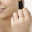14 KT Rose Gold Dainty Ring,,hi-res image number null