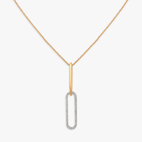 Eternal Brilliance Diamond Pendant with Chain