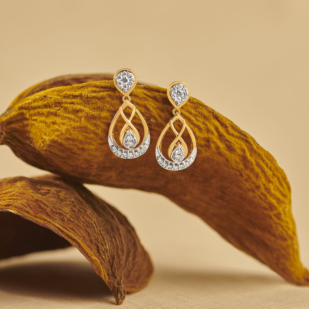 Fancy drop deals earrings