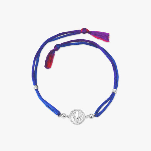 Khanda Pride Silver Rakhi