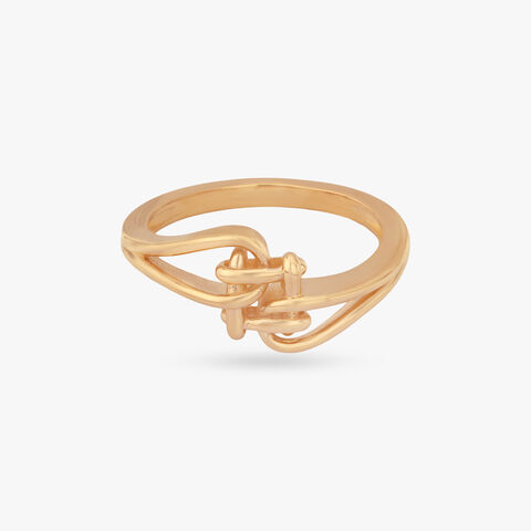 Radiant Ties Gold Ring alternate view 1