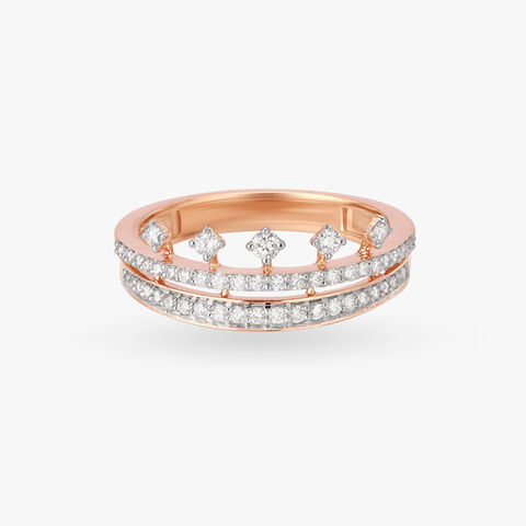 Palatial Diamond Finger Ring