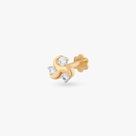 Twilight Spark Diamond Nose Pin