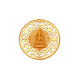 Goddess Lakshmi Motif 22 Karat Gold Coin,,hi-res image number null