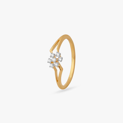 Petite Bloom Diamond Ring