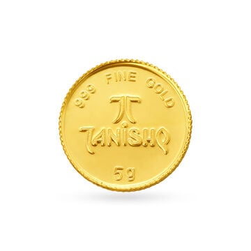 5 gram 24 Karat Gold Coin