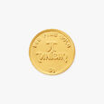 5 gram 24 Karat Gold Coin with Guru Nanak Design,,hi-res image number null