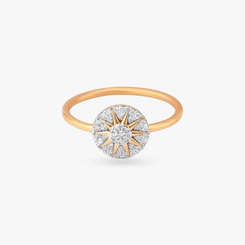 Dawn Halo Diamond Ring