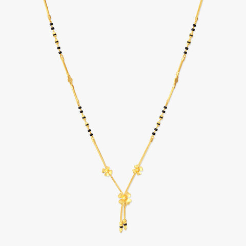 Triple Bloom Drop Mangalsutra