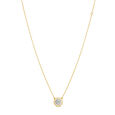 14KT Yellow Gold Concentric Dreams Diamond Pendant with Chain,,hi-res image number null