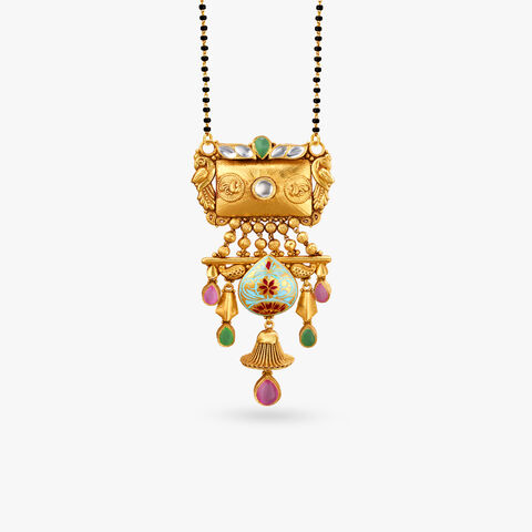 Majestic Mosaic Gold Pendant