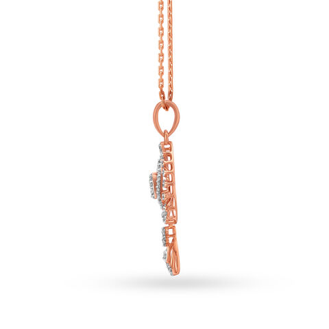 Enticing Teardrop Diamond Pendant