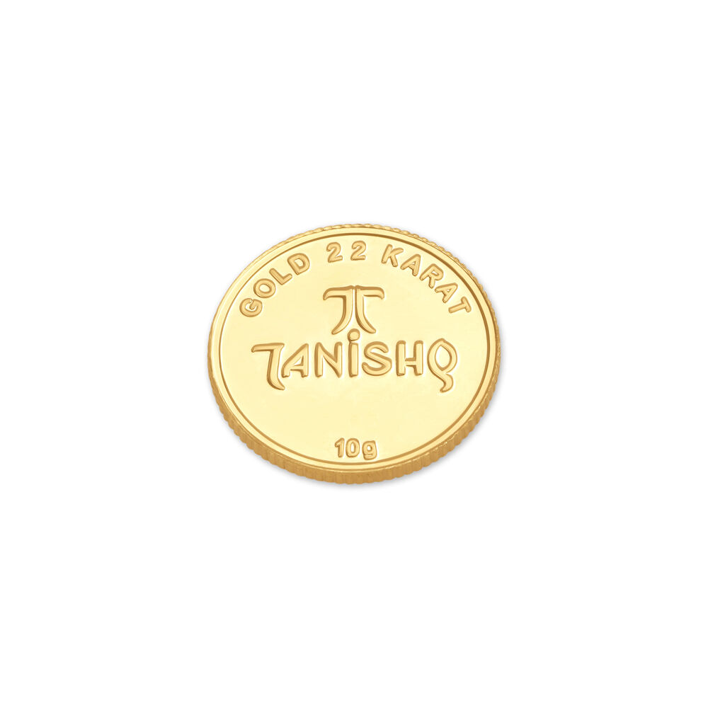 Tanishq 10g online gold coin price