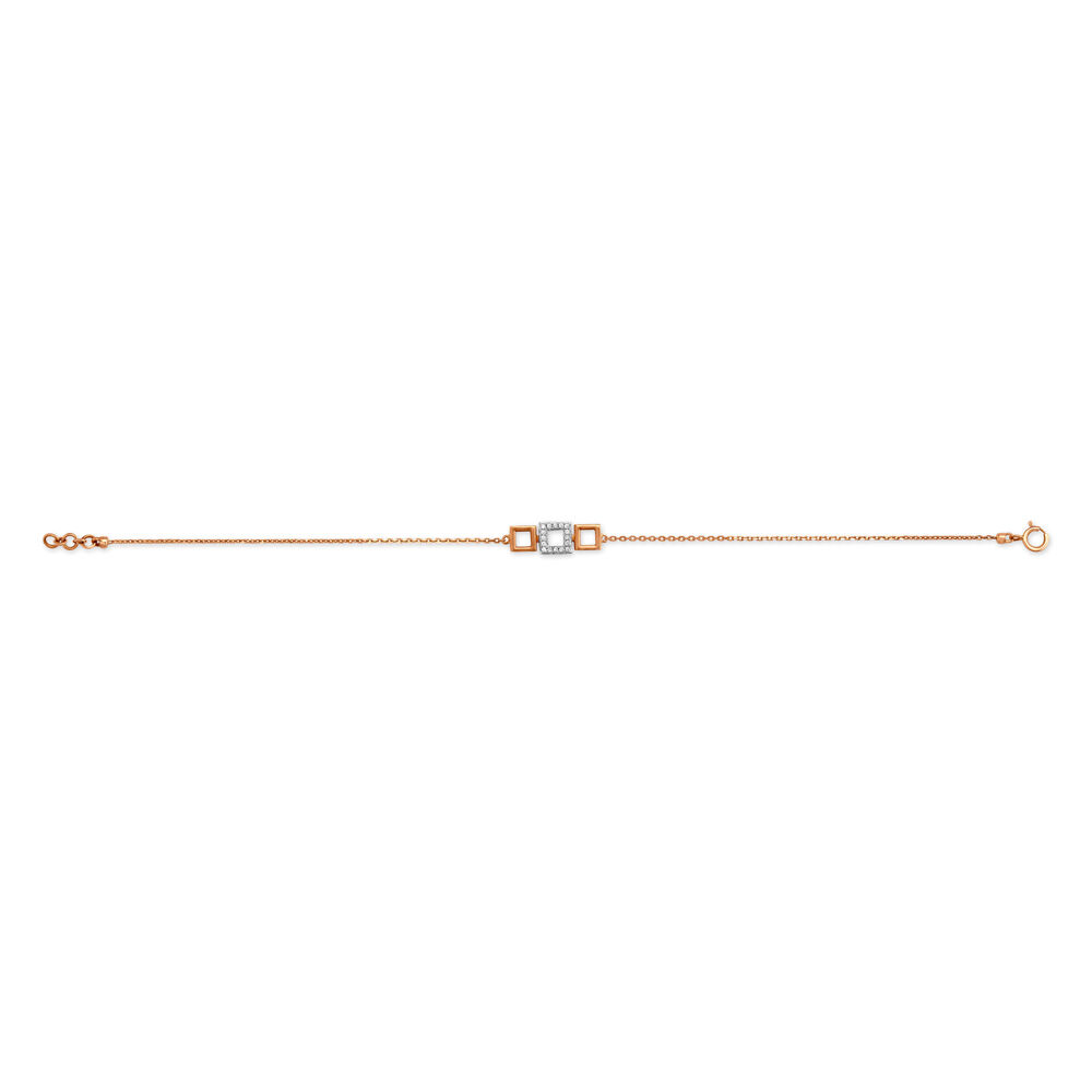 Rose gold store bracelet tanishq
