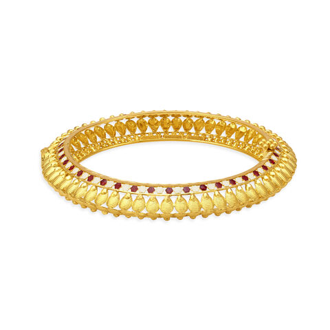 Detailed Gold and Enamel Bangles