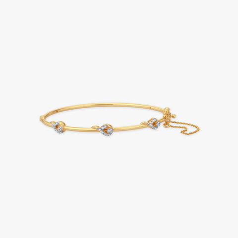 Sparkling Whispers Diamond Bangle