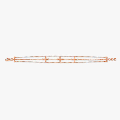 Blush Bloom Gold Bracelet