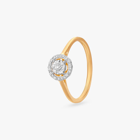 Glimmer Nest Diamond Ring